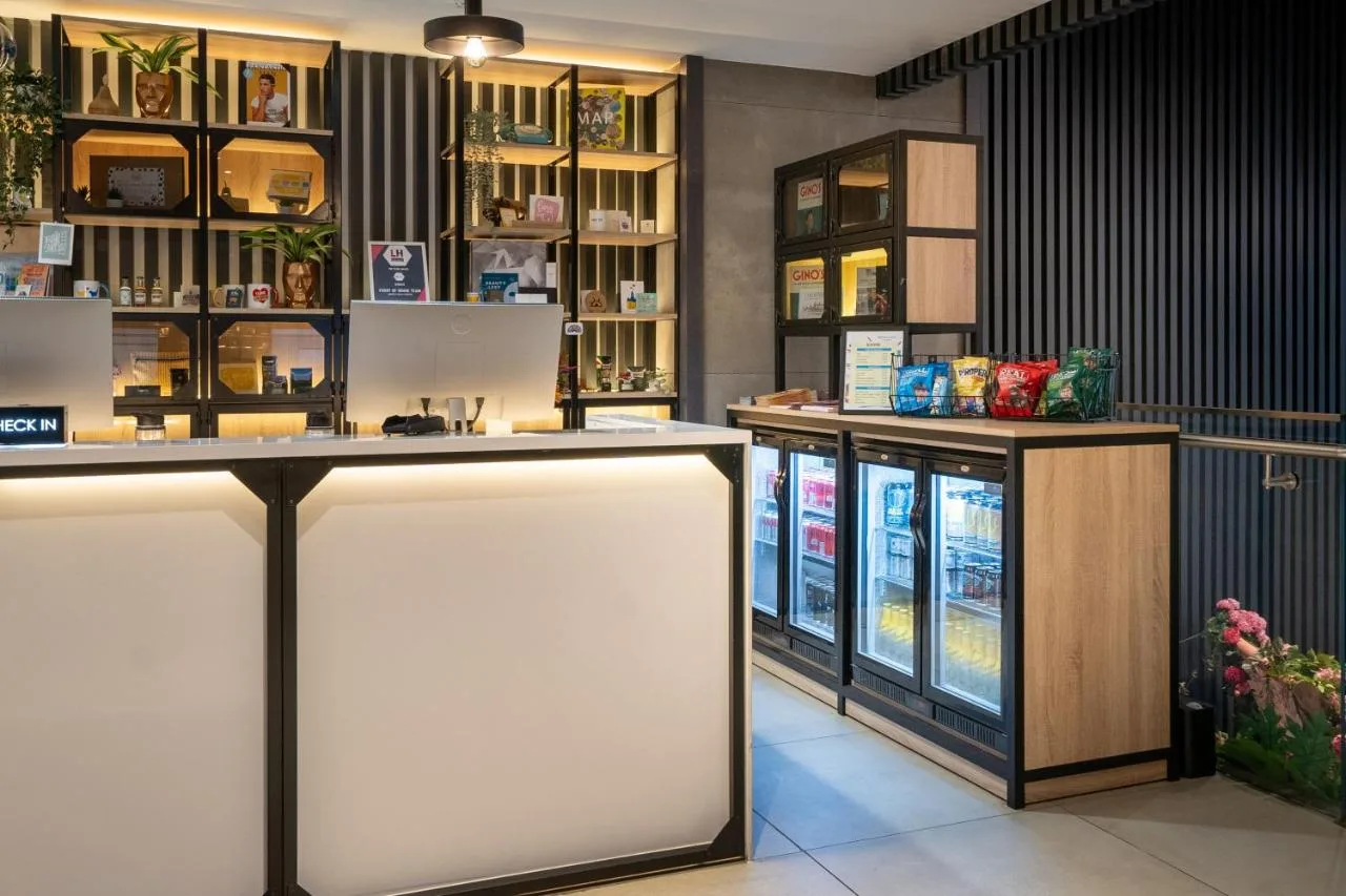 Restaurant counter and refrigerator at INNSiDE by Meliá Liverpool